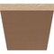 Ekena Millwork 12"W x 12"D x 12"H Wide Concord Rough Cedar Woodgrain TimberThane Corbel, Primed Tan CORUR12X12X12CONRCPR - alternate 2